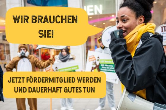 Werden Sie jetzt INKOTA Fördermitglied! Werden Sie jetzt INKOTA Fördermitglied!